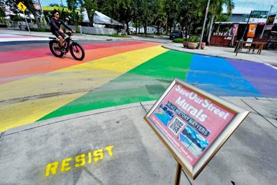 St. Petersburg to vote on flags for LGBTQ+ and Black communities after DeSantis erases murals