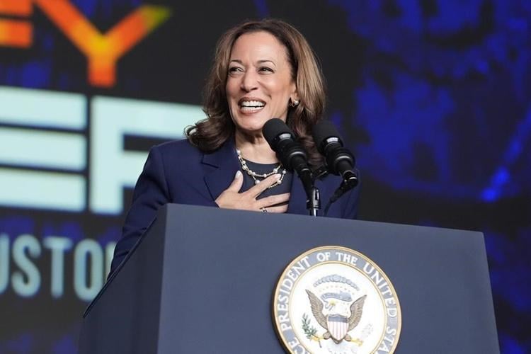 The Latest: Harris, facing a crucial week, closes in on running mate pick