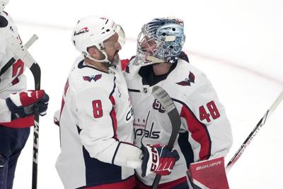NHL roundup: Ovechkin moves closer to Gretzky's record as Capitals beat Sharks 5-1