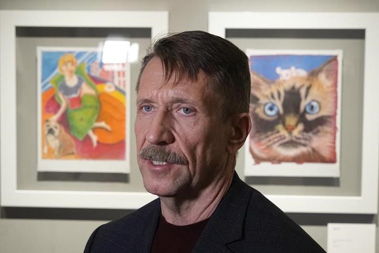 Russian gallery shows art by 'Merchant of Death' freed by US