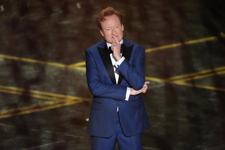 Conan O'Brien hosts the 2026 Oscars, taking opening shots at AI and Chalamet