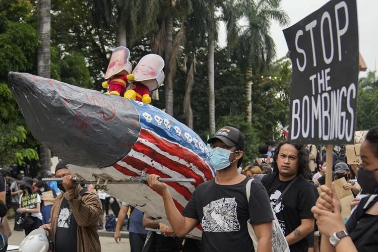 Philippines protesters decry alleged injustices under Marcos