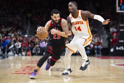 Raptors' VanVleet, Barnes sidelined against Brooklyn Nets