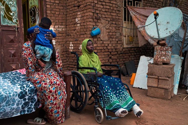 The scars of war among survivors in Sudan