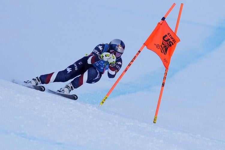 Lindsey Vonn finishes 24th in downhill in her first race since announcing her return at age 40