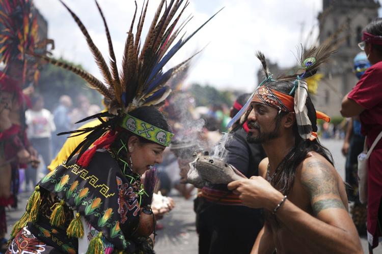 Mexico City marks 700 years since its founding by Indigenous people