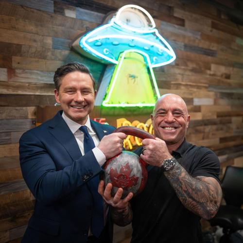 Poilievre appearing on 'The Joe Rogan Experience' podcast Thursday