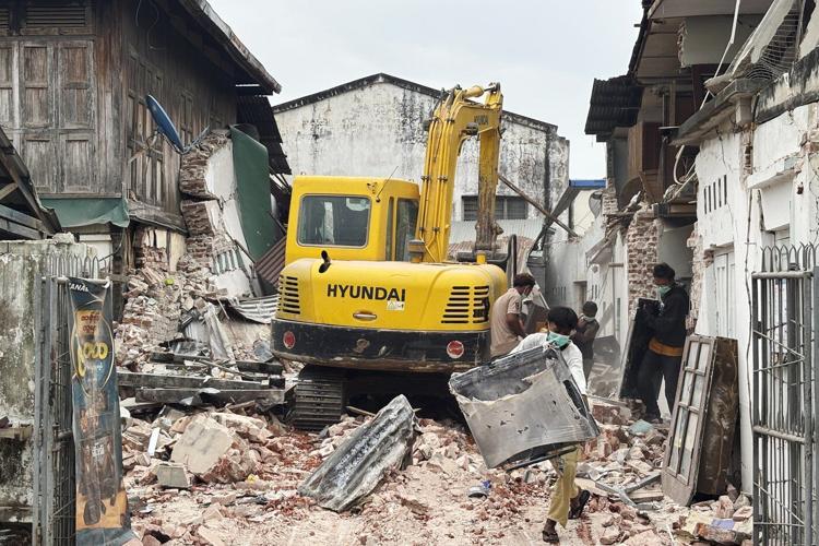 Aftershocks and lack of resources hinder recovery work 3 weeks after Myanmar's deadly earthquake
