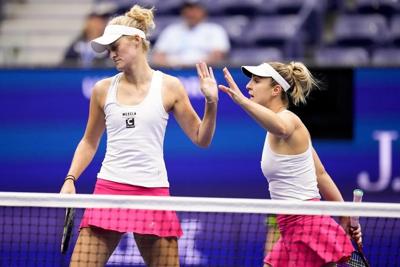 Dabrowski, Routliffe advance to Wimbledon quarterfinals with win over Kostyuk, Ruse