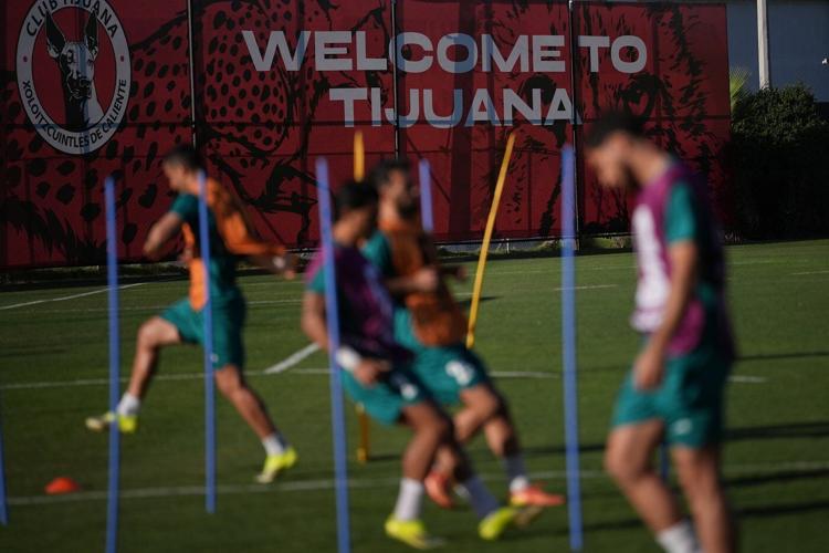 Come inside Iran's World Cup hotel in Tijuana, Mexico, where fans turn up to cheer