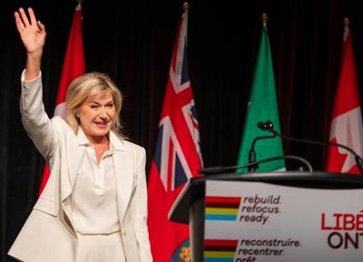 CP NewsAlert: Ontario Liberal Party Leader Bonnie Crombie resigns