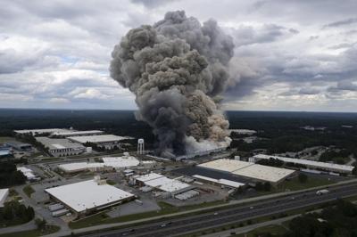 Georgia county says it's suing company over chemical fire