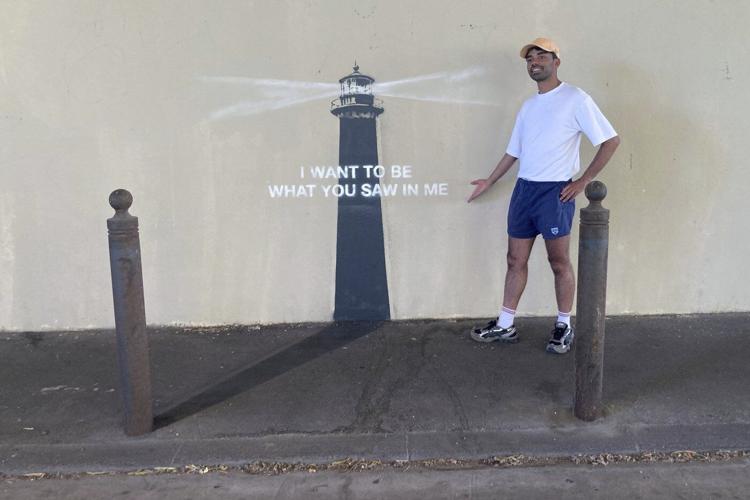 A hunt for Banksy’s new lighthouse artwork leads to the south of France