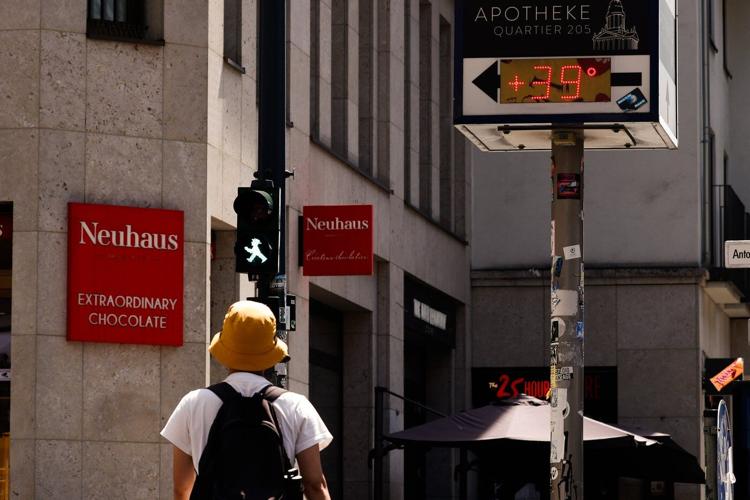 Central Europe sizzles as heat records are smashed in Switzerland, Denmark and Czech Republic