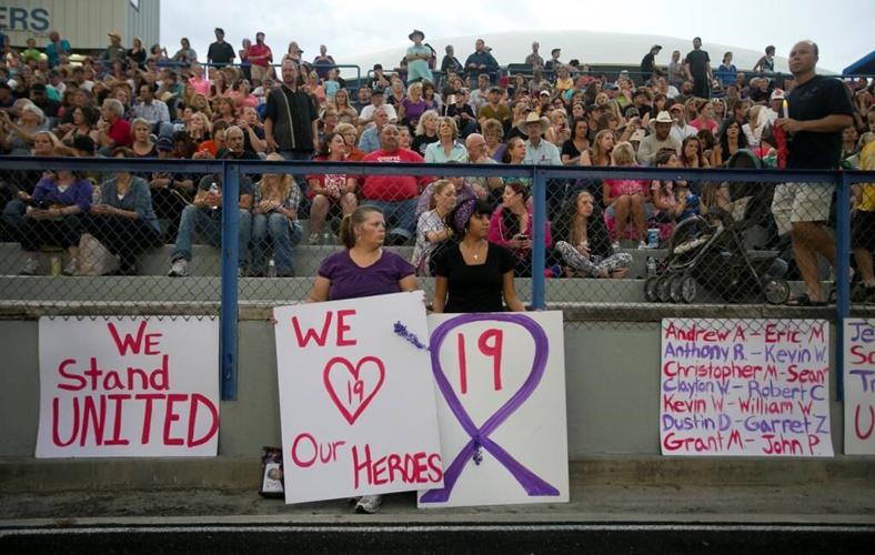 Arizona city holds 10-year remembrance for 19 firefighters who died in the Yarnell Hill Fire