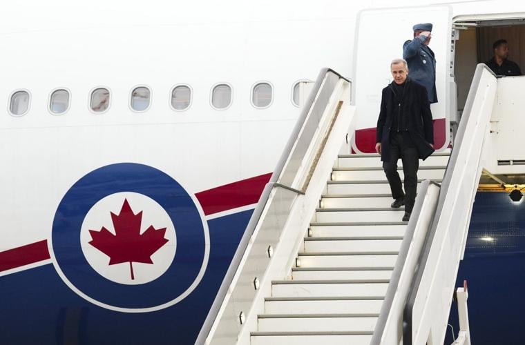 Carney kicks off pitch for investment at World Economic Forum in Davos, Switzerland