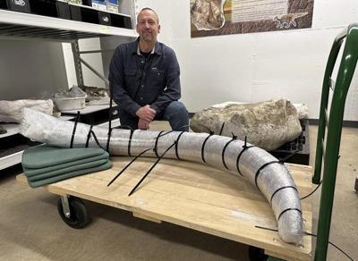 Coal miners in North Dakota unearth a mammoth tusk buried for thousands of years