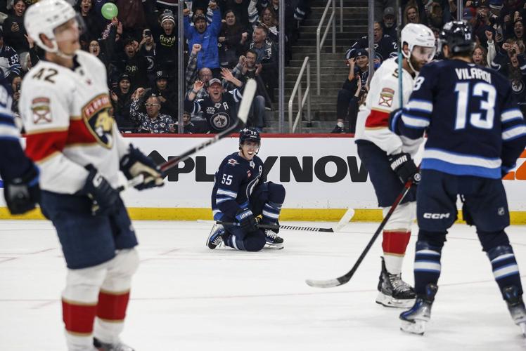 Mark Scheifele's hat trick powers Jets past Panthers 6-3; Winnipeg ends two-game skid