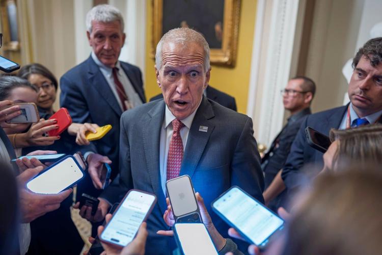 Trump heads to Capitol to speak with GOP senators who have grown increasingly frustrated with him