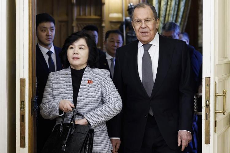 North Korea's top diplomat in Moscow for talks on ties amid concerns over alleged arms deal