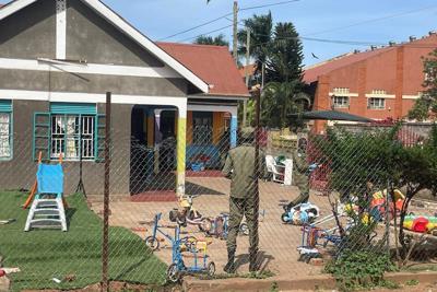 Machete-wielding man attacks Ugandan nursery school, killing 4 children