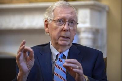 Mitch McConnell, standing apart in a changing GOP, digs in on his decades-long push against Russia