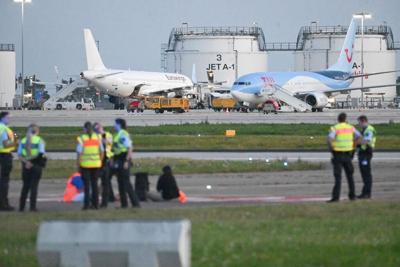 Climate activists protest at several German airports in the latest of a string of demonstrations
