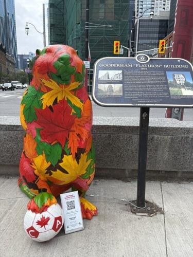 Auction for FIFA beavers in Toronto closes, ��ɫtv motif statue garners highest bid