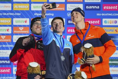 Canada's Dubreuil, Blondin win speedskating silver medals as World Cup season ends