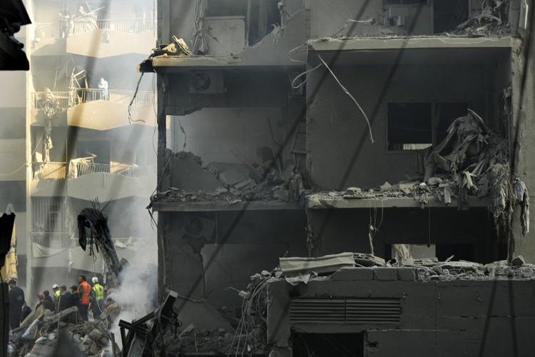 Israeli strikes without warning in central Beirut kill at least 15 as diplomats push for cease-fire