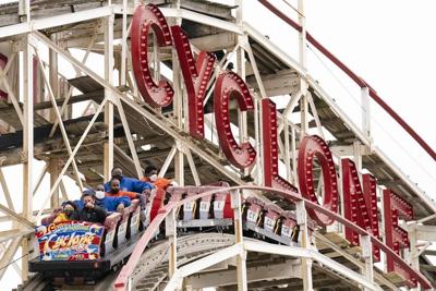 Famed Coney Island Cyclone roller coaster is shut down after mid-ride malfunction