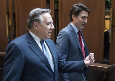 François Legault accuses Justin Trudeau of attacking Quebec's democracy and people