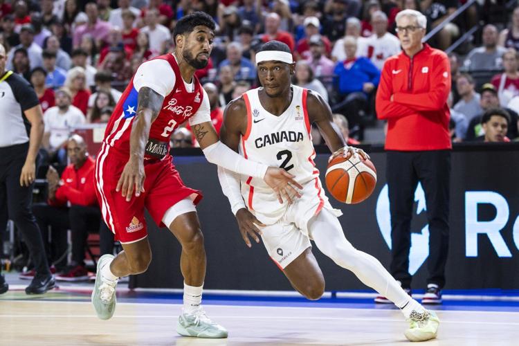Gilgeous-Alexander show rolls into hometown of Hamilton as Canada routs Puerto Rico