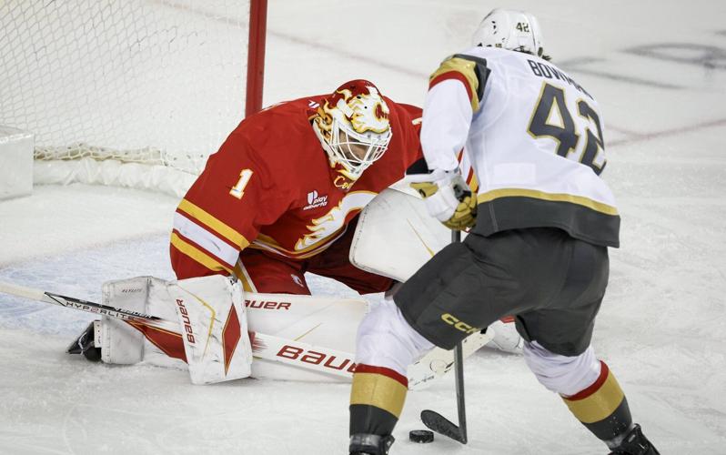Backlund scores twice, Calgary Flames beat Vegas Golden Knights 6-3
