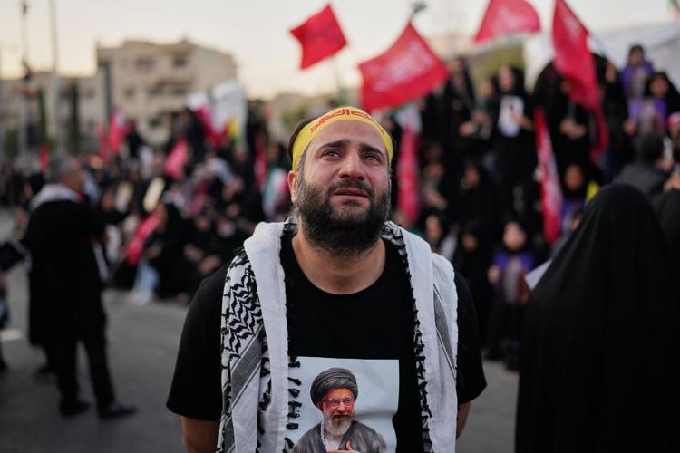 Iran begins a procession through Tehran for Supreme Leader Ayatollah Ali Khamenei's funeral