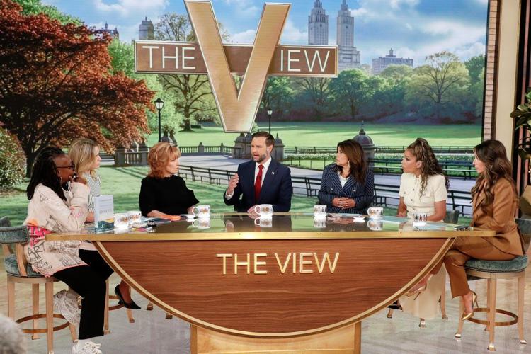 JD Vance went on television to plug a faith memoir. 'The View' had other plans