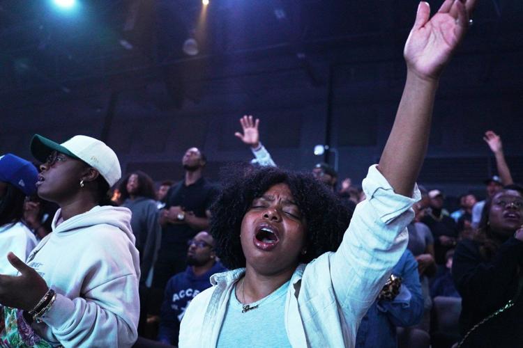 Young adults are waiting in line to worship at this fast-growing Atlanta church