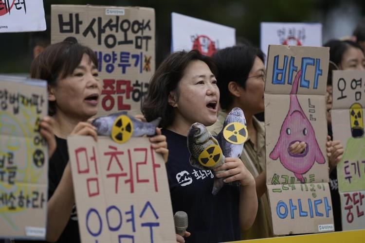 In Japan's neighbors, fear and frustration are being shared over radioactive water release