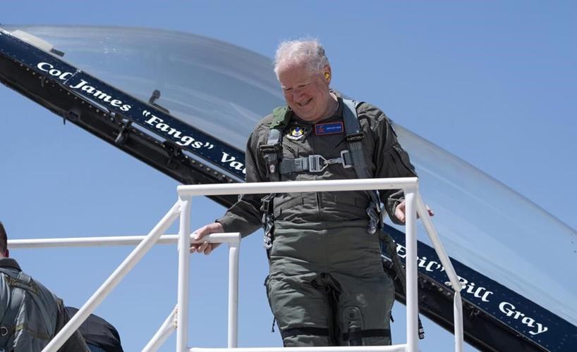 An AI-controlled fighter jet took the Air Force leader for a historic ride. What that means for war