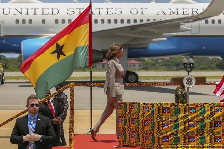 Harris to meet Ghana's president as she begins Africa trip