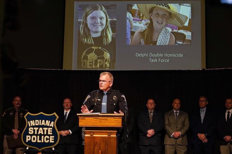 Man accused of killing 2 teen girls asks for public defender