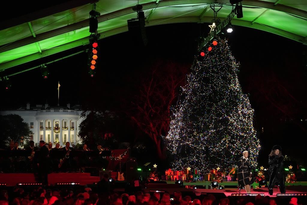 Biden Lights The National Christmas Tree, Taking His Turn To Bring ...