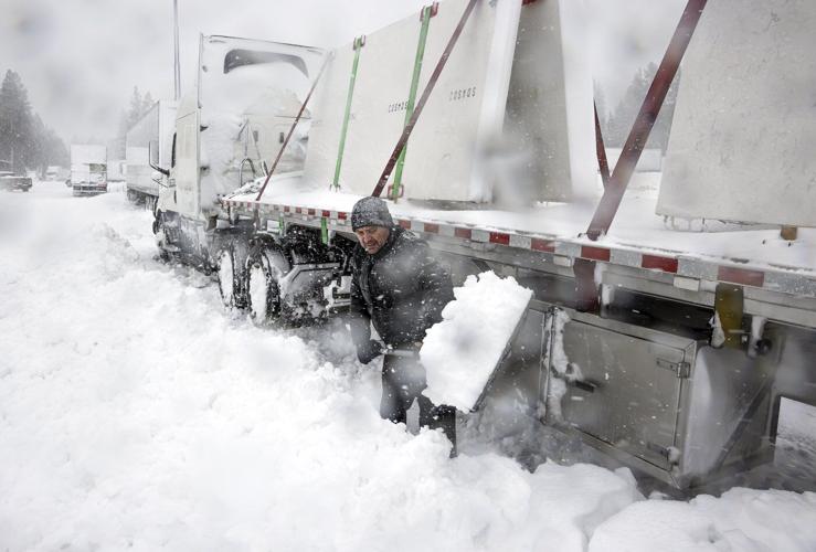 Rain and snow pummel Northern California in latest wave of damaging weather to strike West Coast
