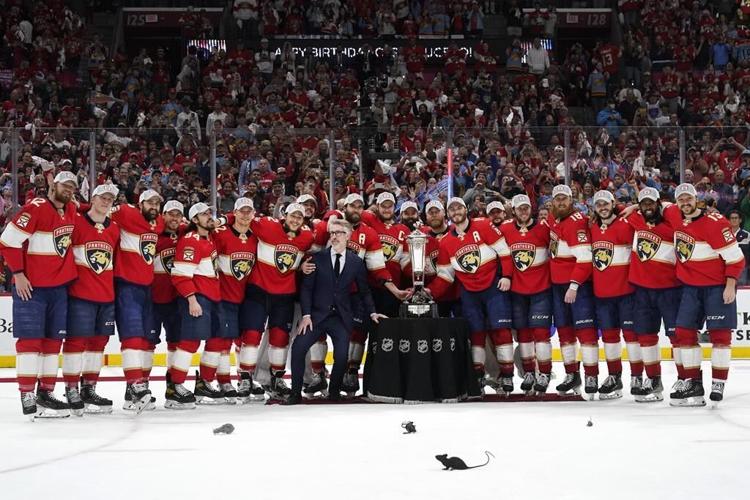 Tkachuk sends Panthers to Stanley Cup Final, after topping Hurricanes 4-3 for sweep