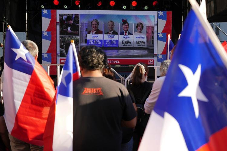 Chile's president says communist contender, hard-right challenger headed to presidential runoff