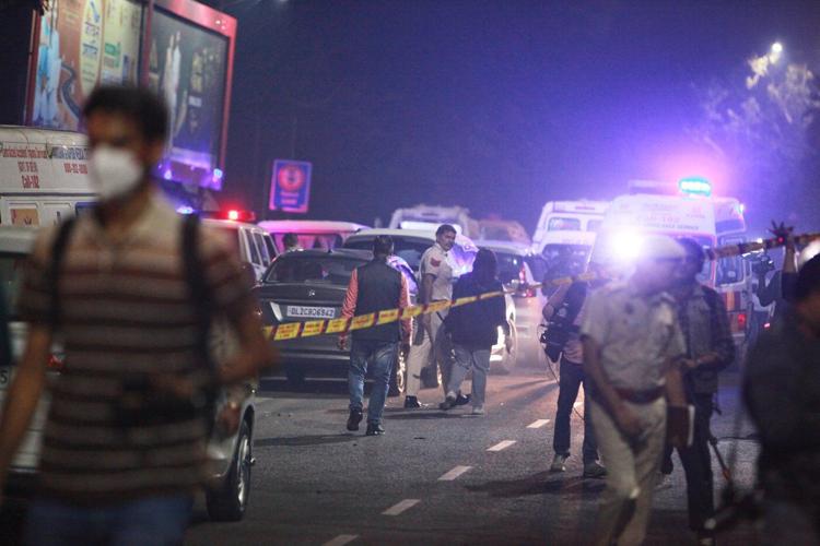 Car blast near New Delhi's historic Red Fort kills at least 8 people, India's police say