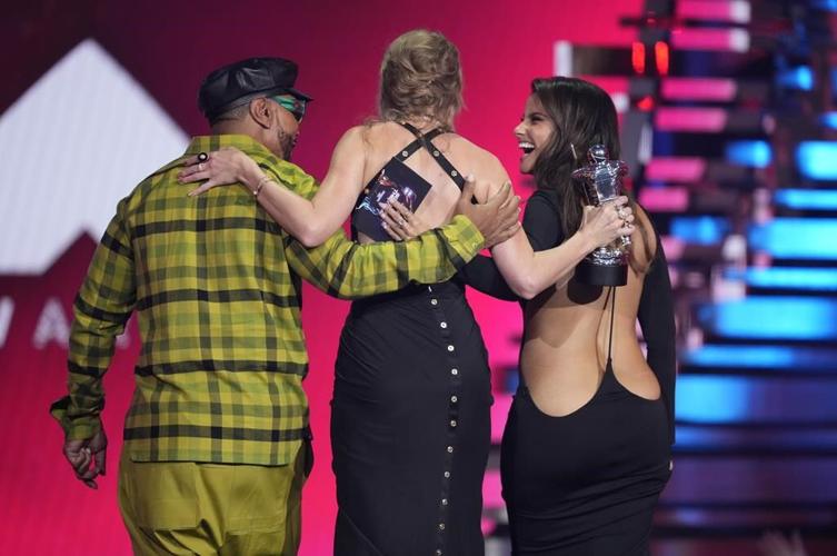 Taylor Swift and her 'Anti-Hero' top MTV VMAs in a show dominated by hip-hop, K-pop and Latin jams