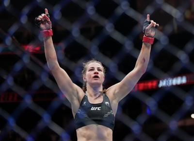 ɫtv Jasmine Jasudavicius makes history with win on UFC card in Saudi Arabia