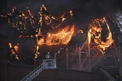 Report: Welding at water slide caused huge fire in Sweden that killed one person