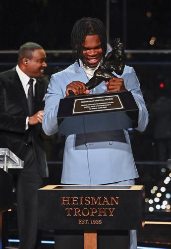 PHOTO COLLECTION: Heisman Trophy Football